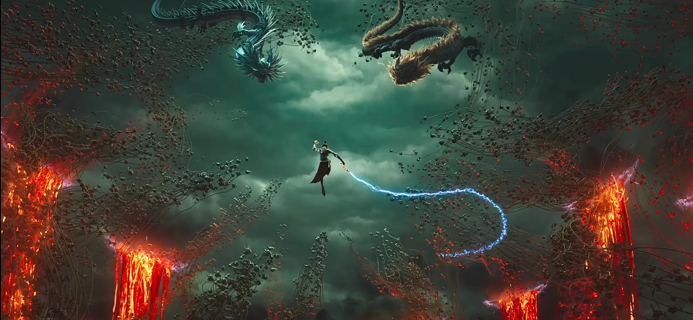 哪吒2里面震撼到令人窒息的画面