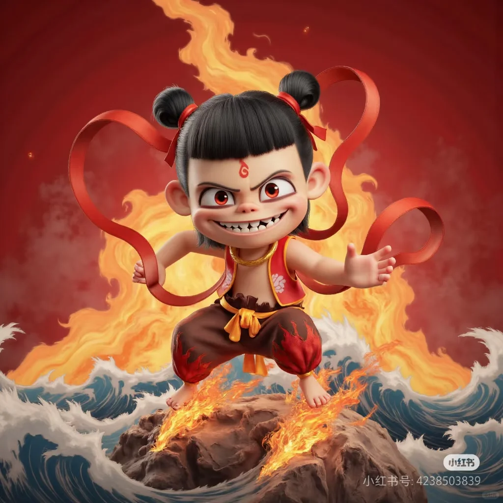 🔥《哪吒2》这部电影简直太燃了！🎬✨