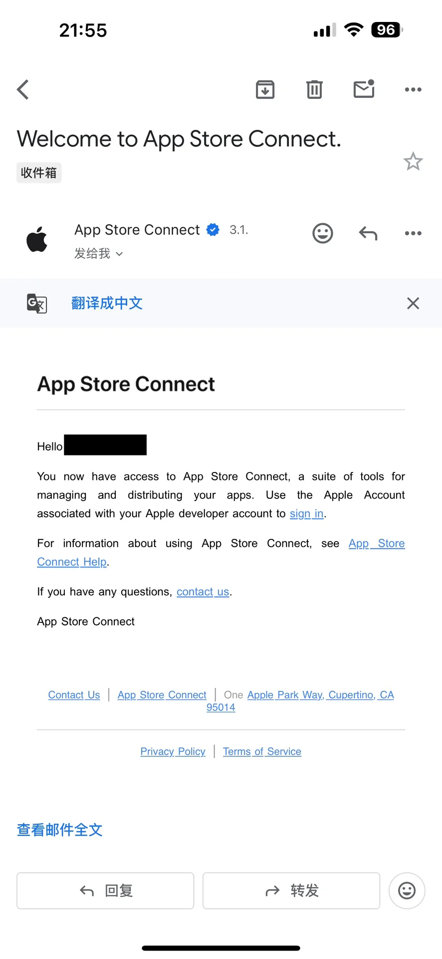 注册Apple Developer Program