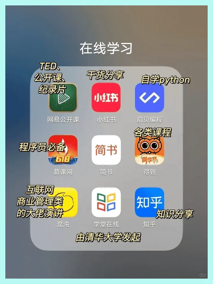 学生党必备54款APP自我提升悄悄逆袭