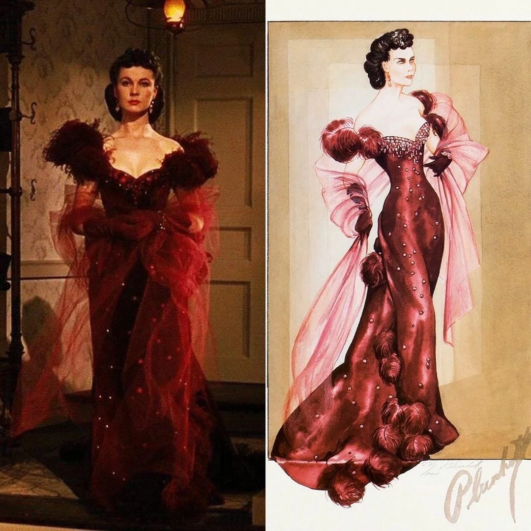 看电影中的礼服裙设计分享