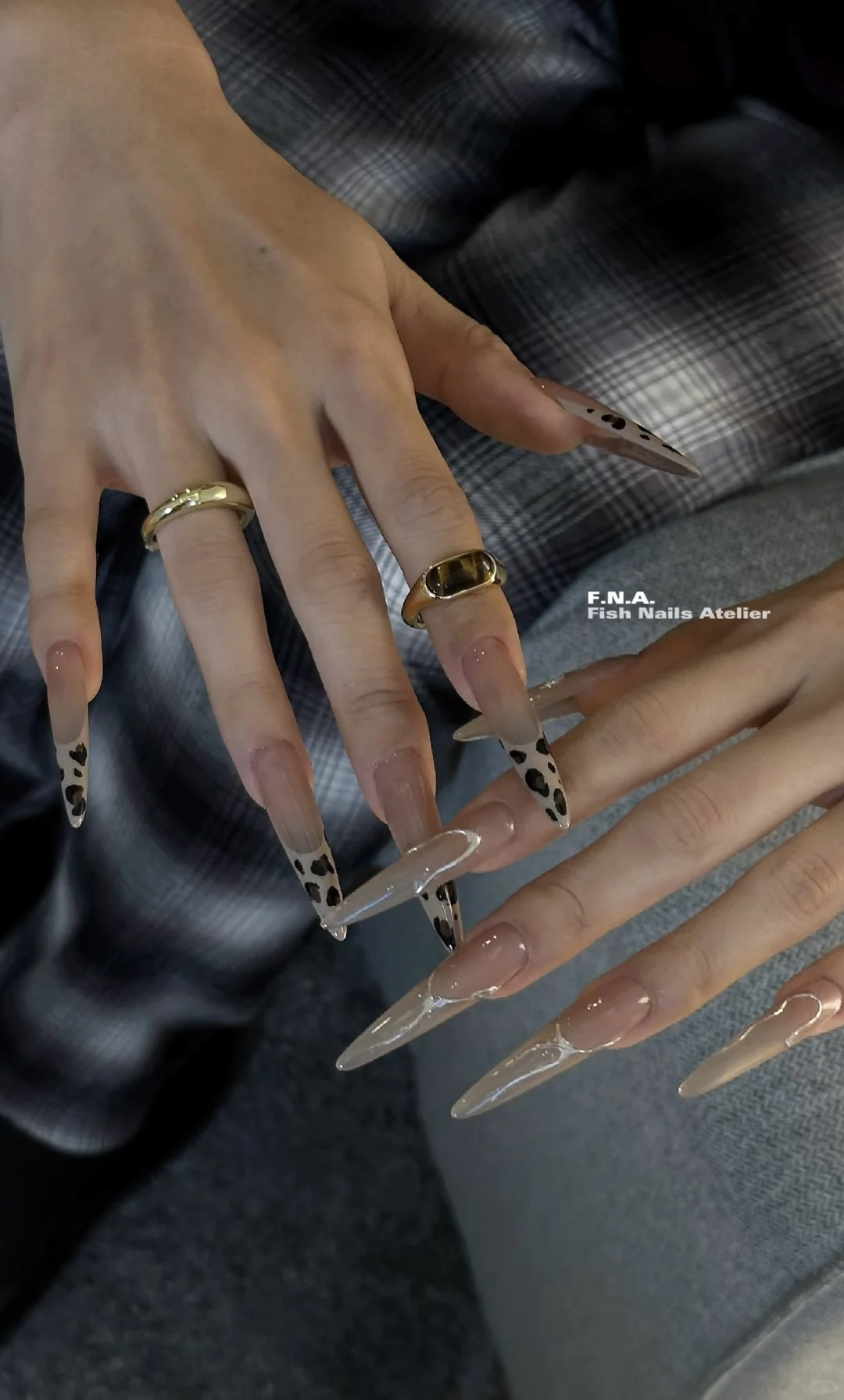 辣妹拽姐美甲长款式