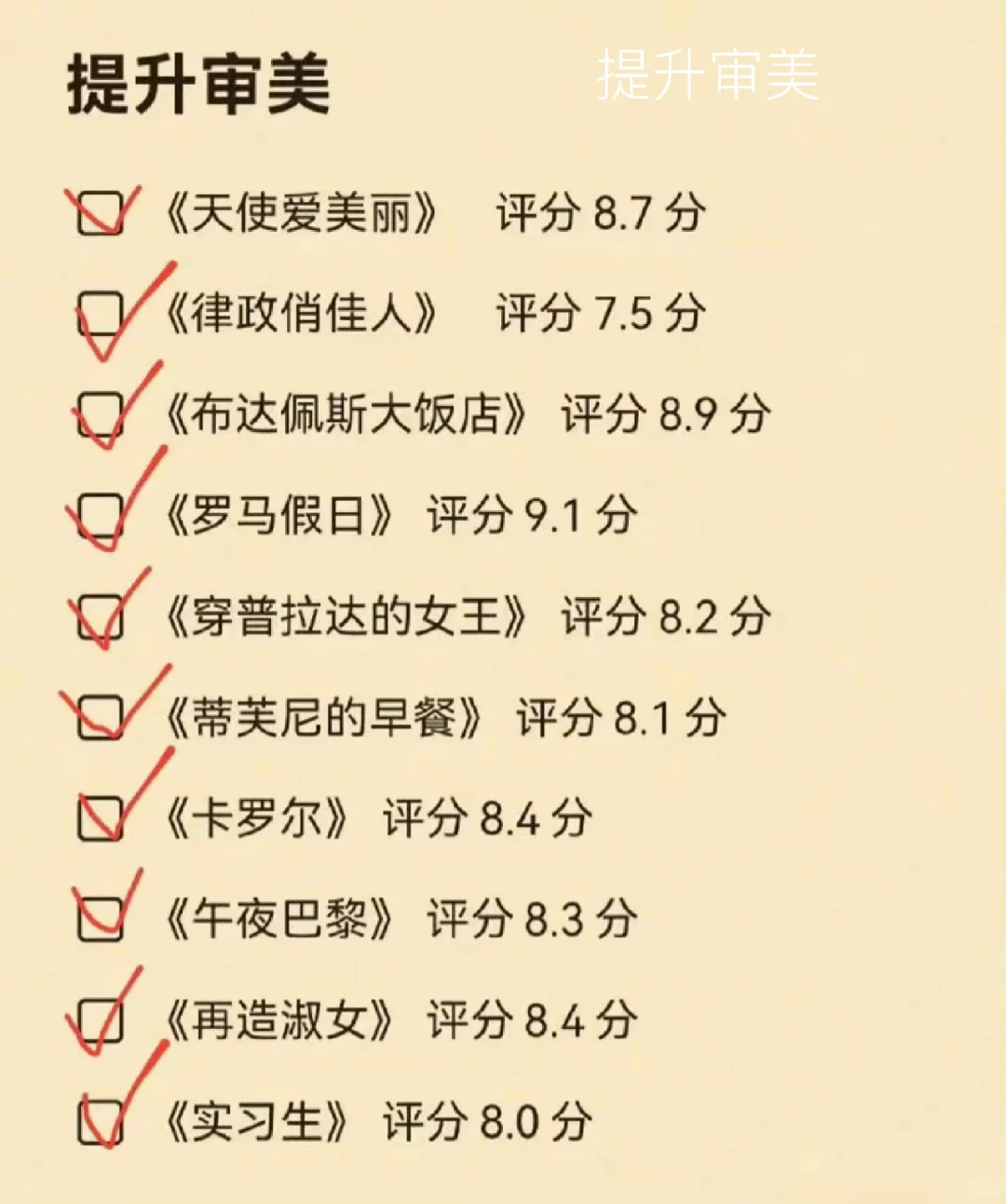 独处时看👀的80部电影❌内耗