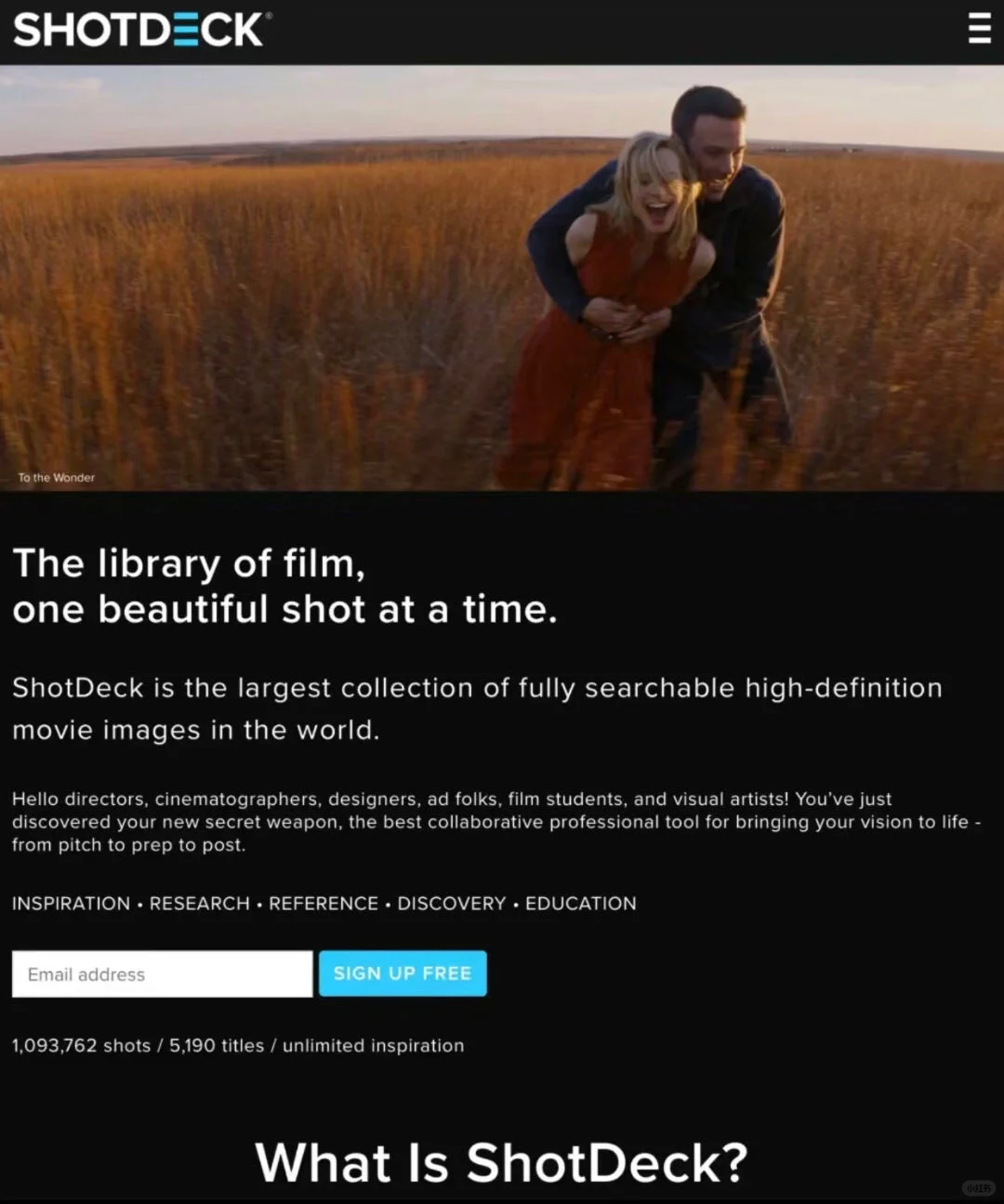 8个电影“灵感之神”网站,玩的就是艺术!