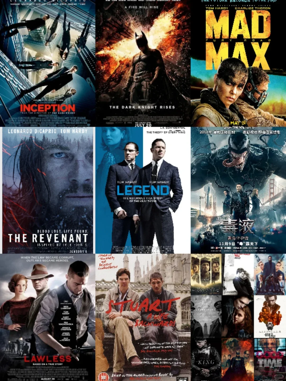 谁懂❗️一口气狂刷汤姆哈迪18部影片🔥