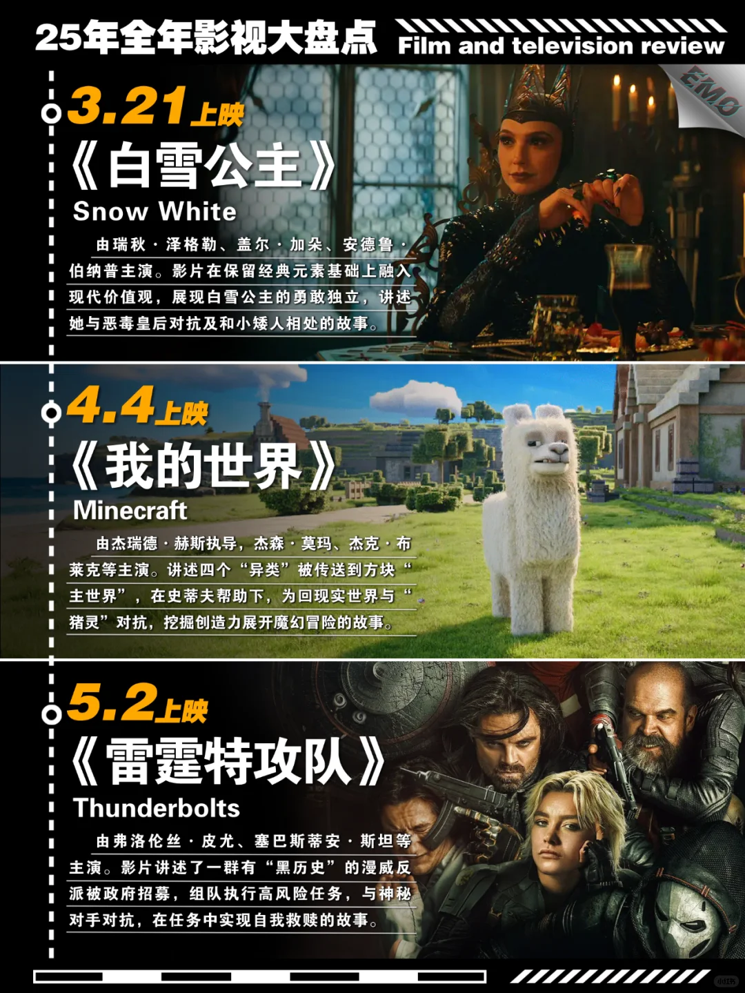 2025年最令人期待的影视推荐