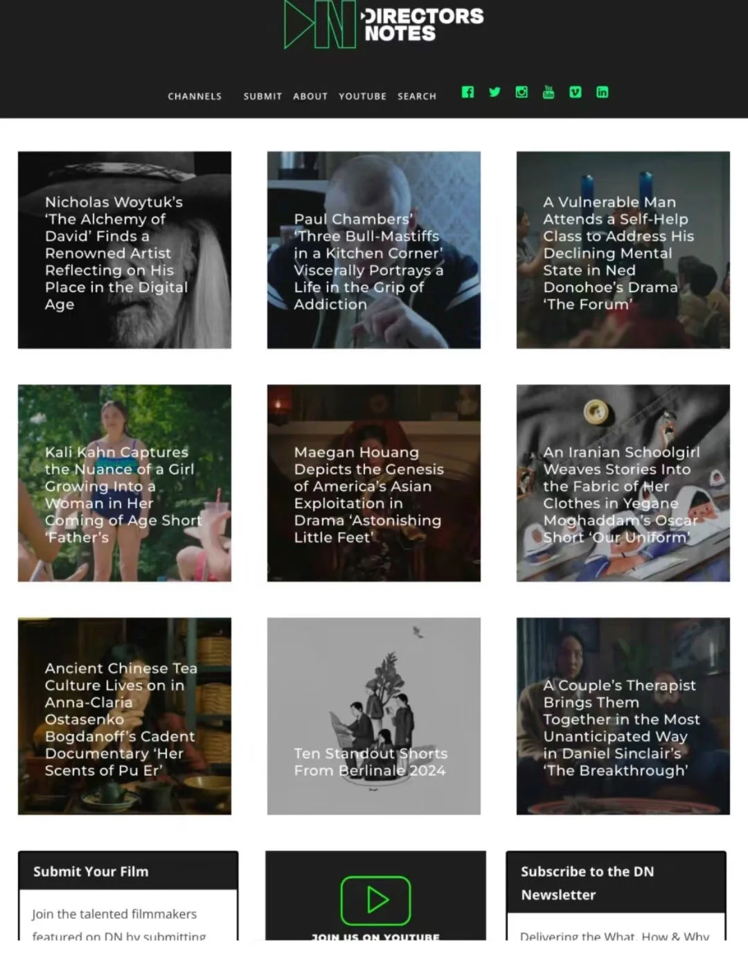 8个电影“灵感之神”网站,玩的就是艺术!