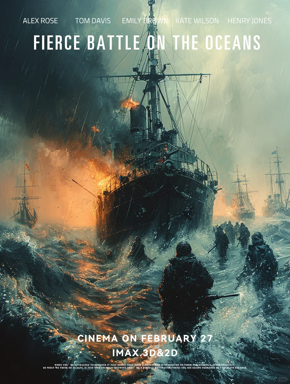 2024海战新片即将上线《大洋激战》AI