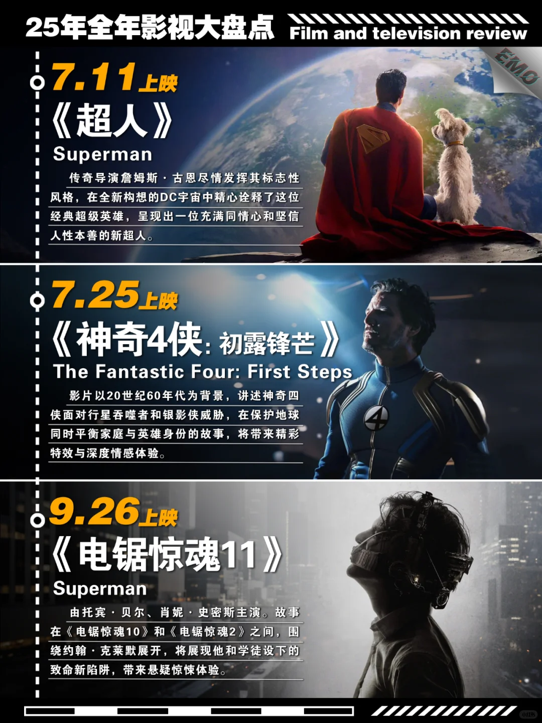 2025年最令人期待的影视推荐