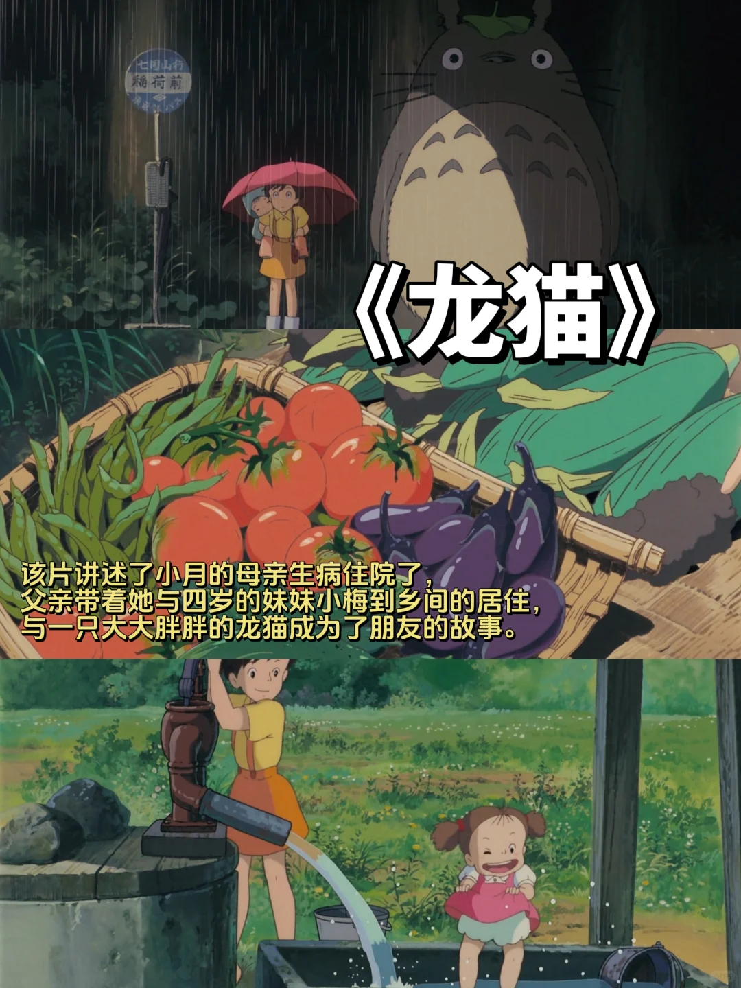 40部🔥宫崎骏治愈系动漫｜收藏好陪孩子看