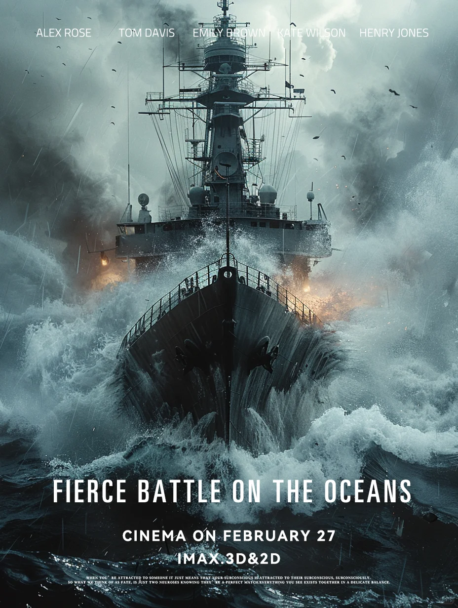 2024海战新片即将上线《大洋激战》AI