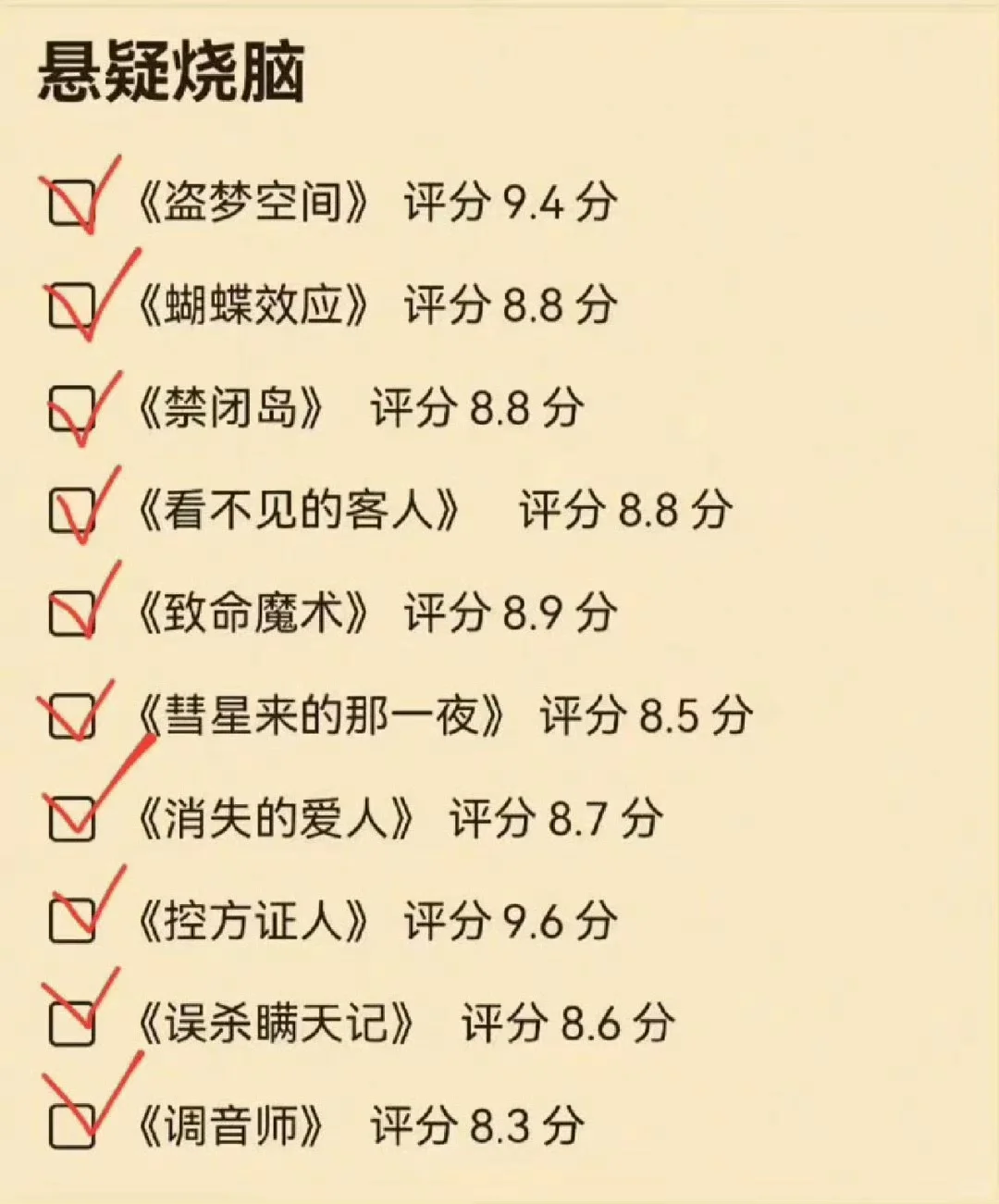 独处时看👀的80部电影❌内耗