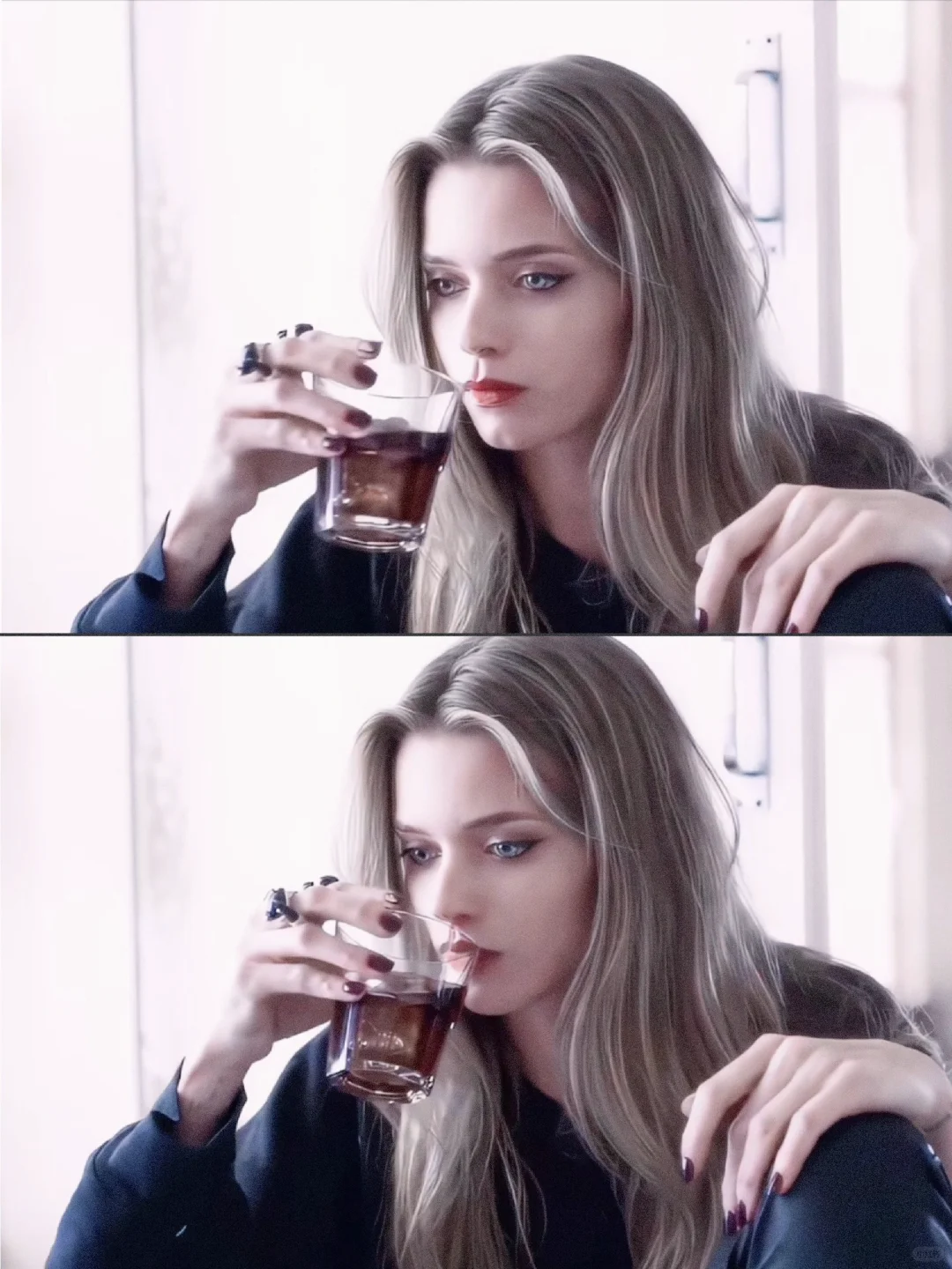 谁懂这眼神‼️靠近她是我无法克制的本能