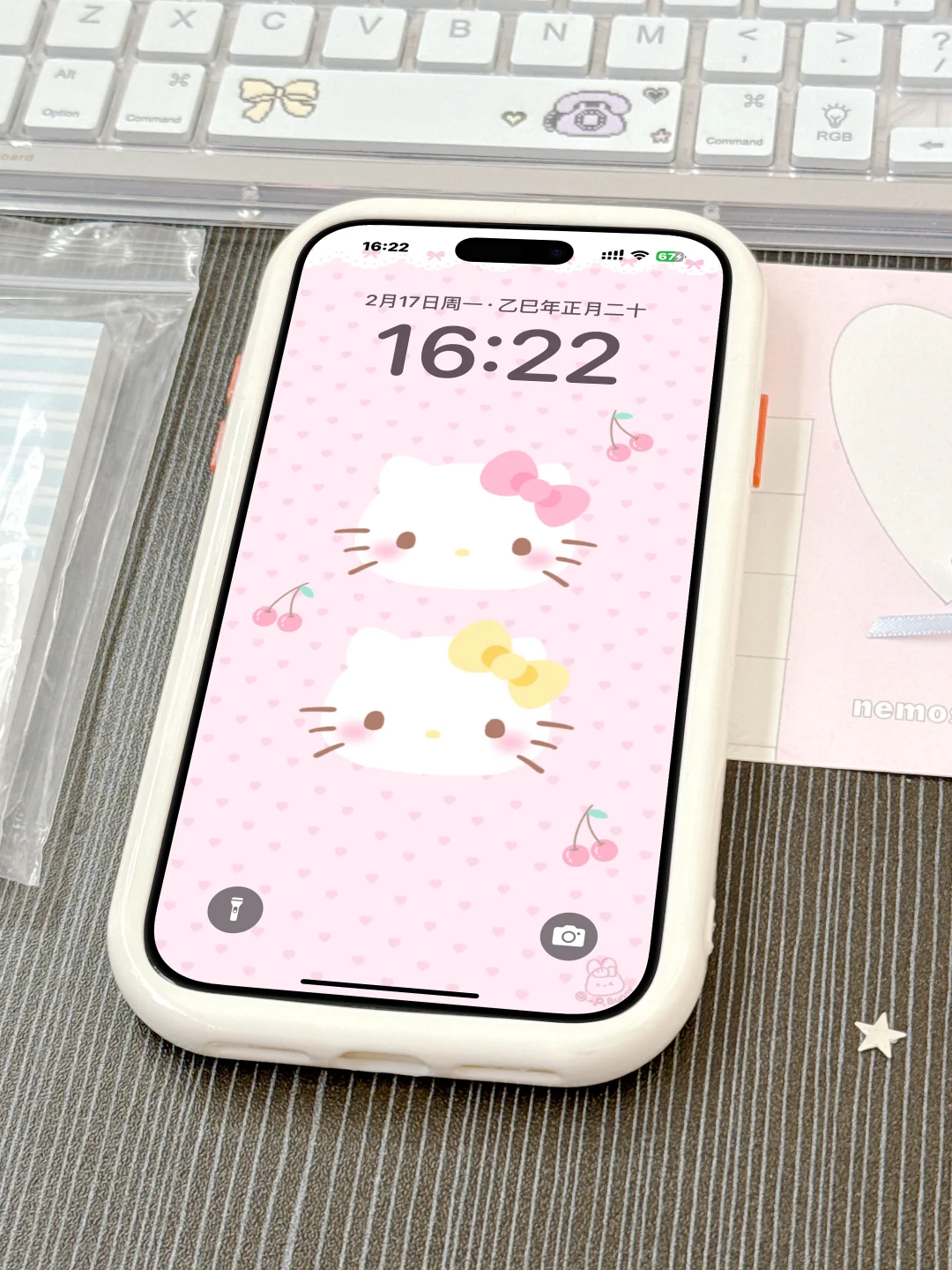 谁说的iPhone没好看主题 这ios主题好可爱哇