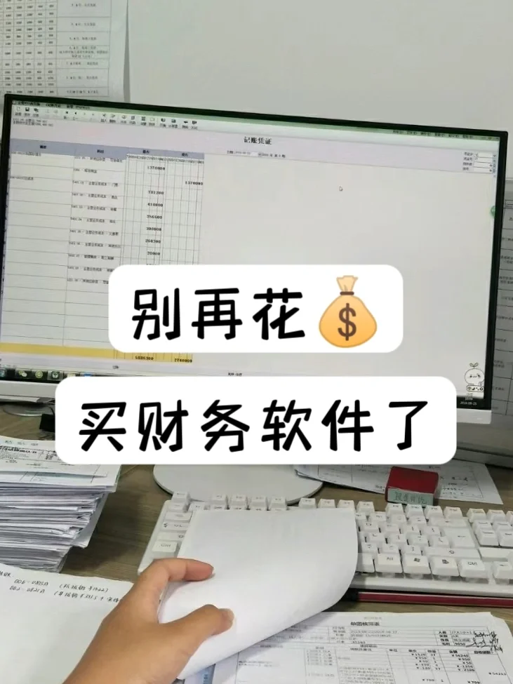 免费的财务软件用着不香吗😭