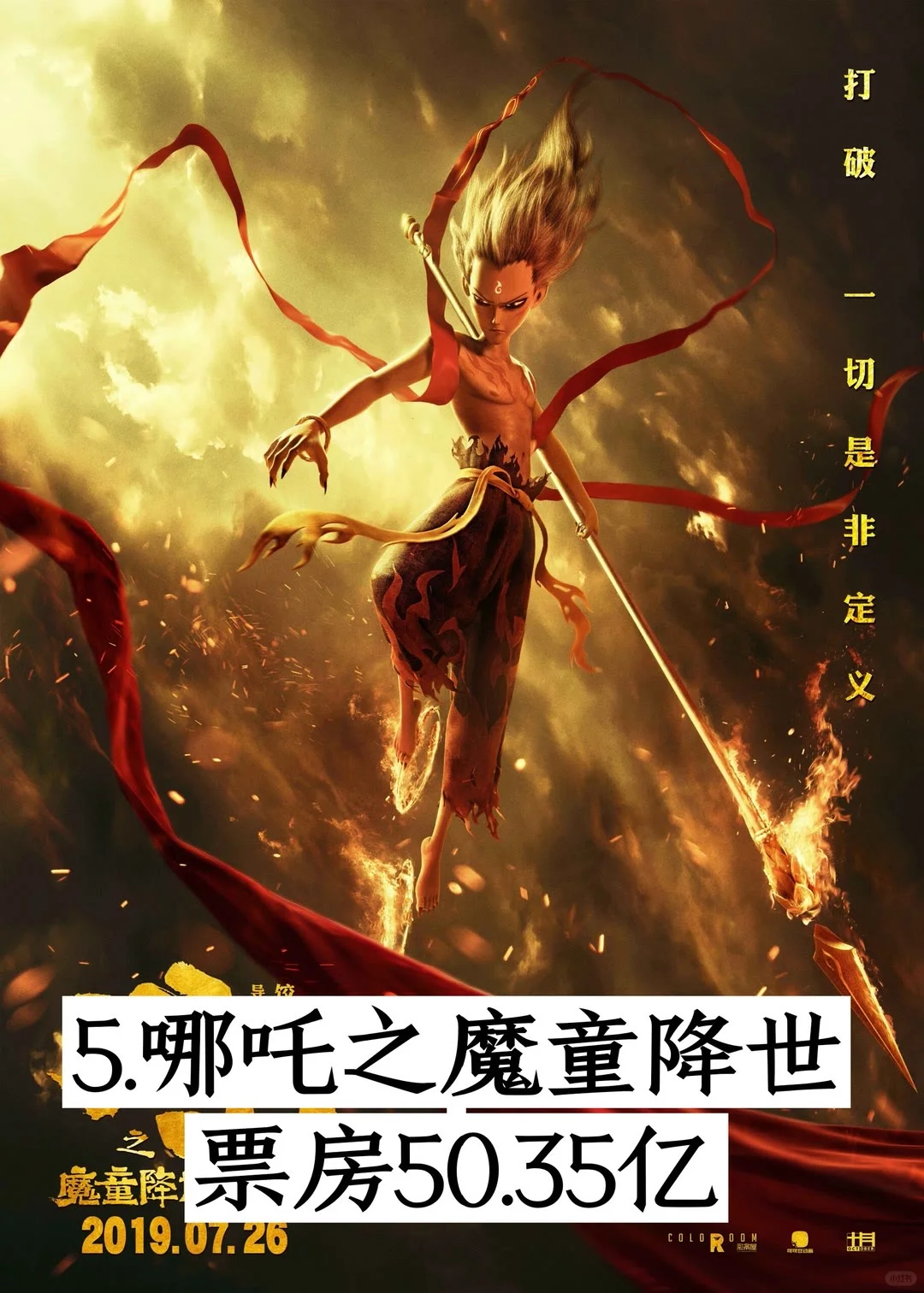 中国票房最多的十部电影