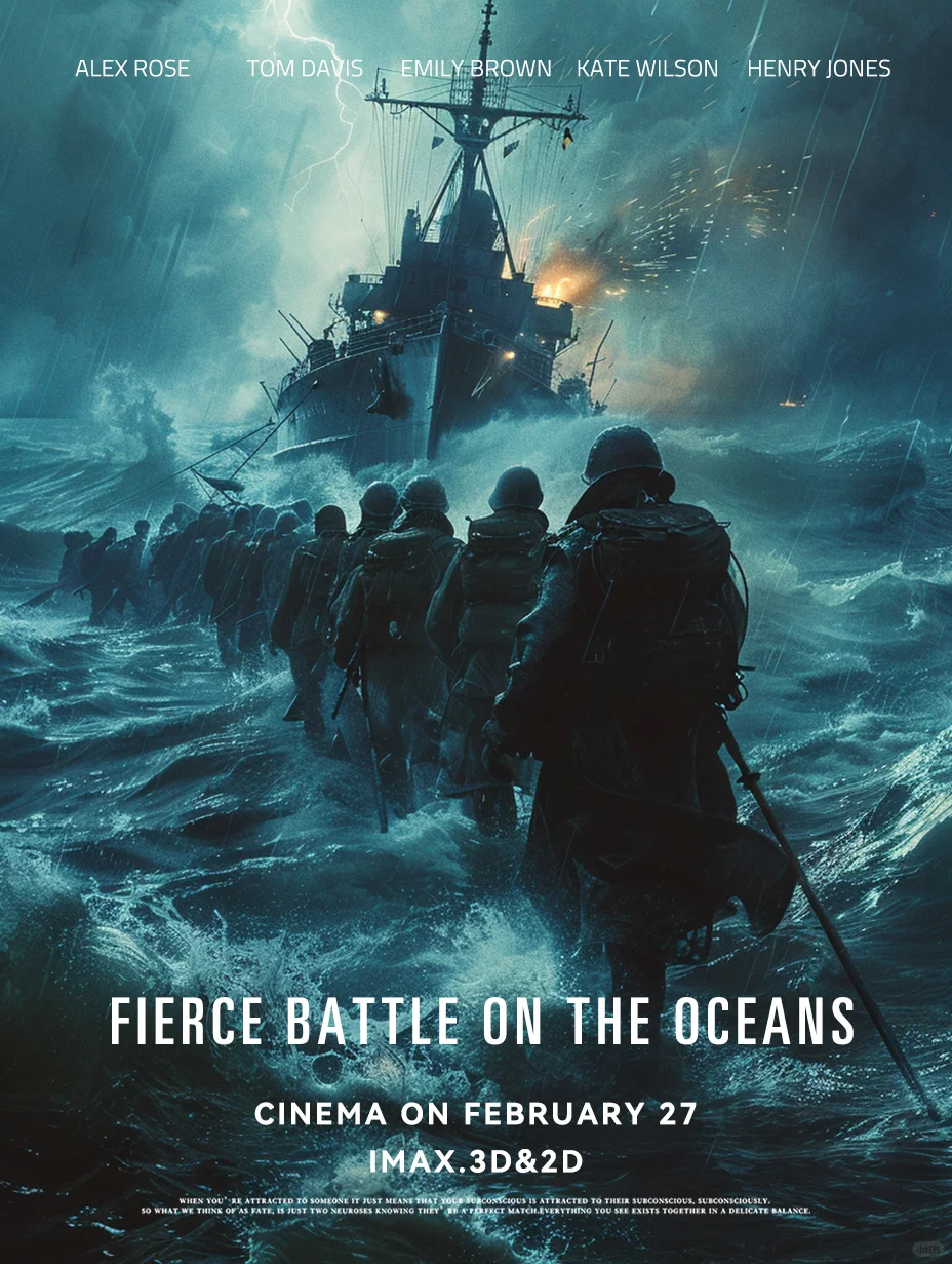 2024海战新片即将上线《大洋激战》AI