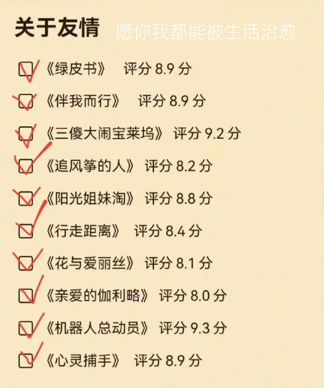 独处时看👀的80部电影❌内耗