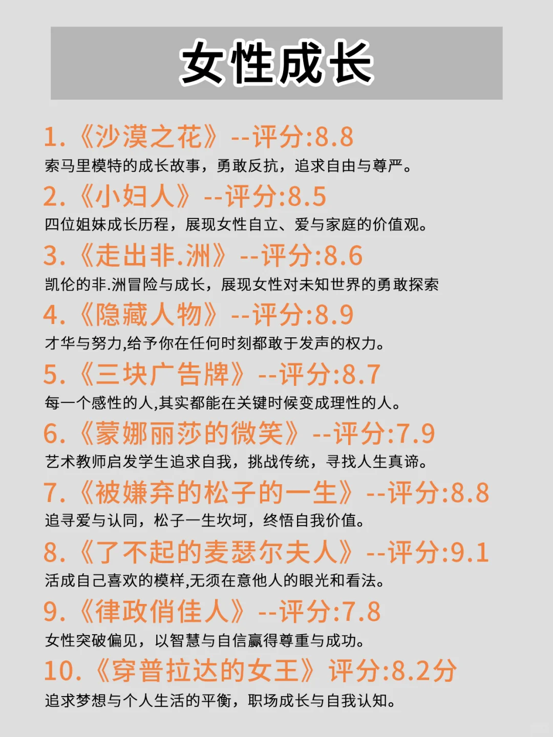 🔥狂刷这70部电影，脑子真的会变快  