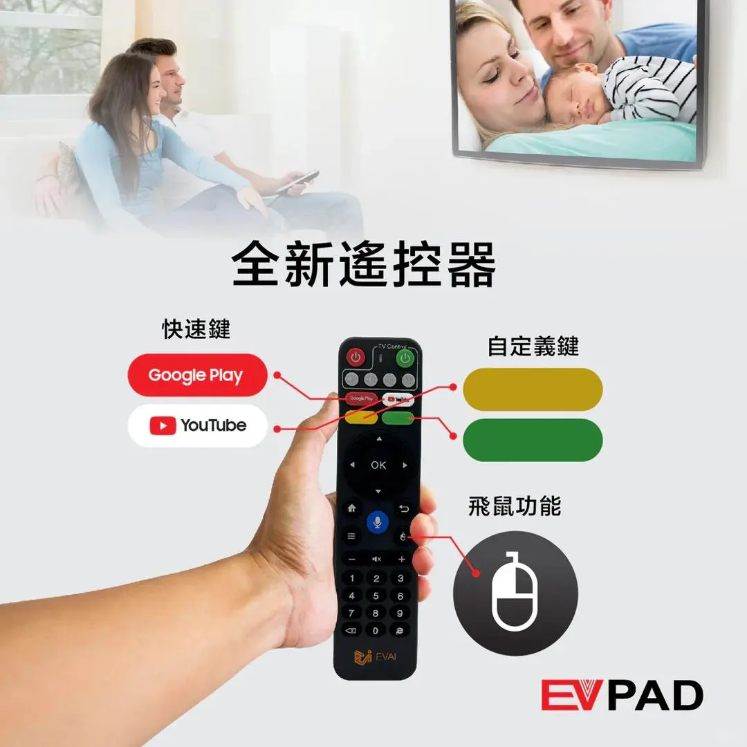 🇲🇾🇸🇬 EVPAD 11P全新升级 娱乐盒品牌！
