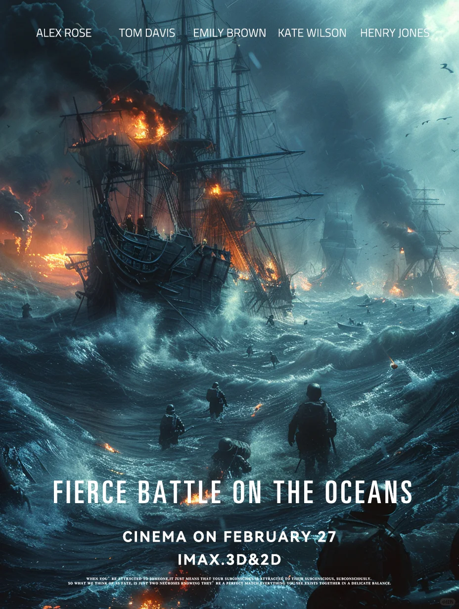 2024海战新片即将上线《大洋激战》AI