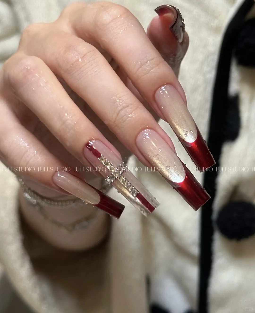 辣妹拽姐美甲长款式