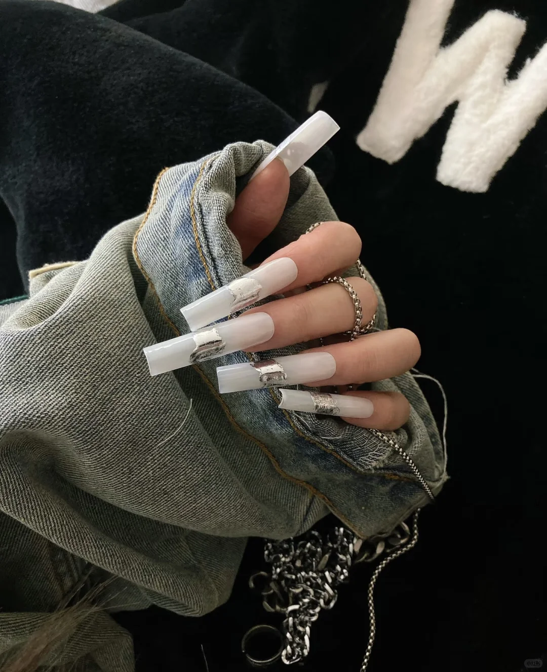 辣妹拽姐美甲长款式