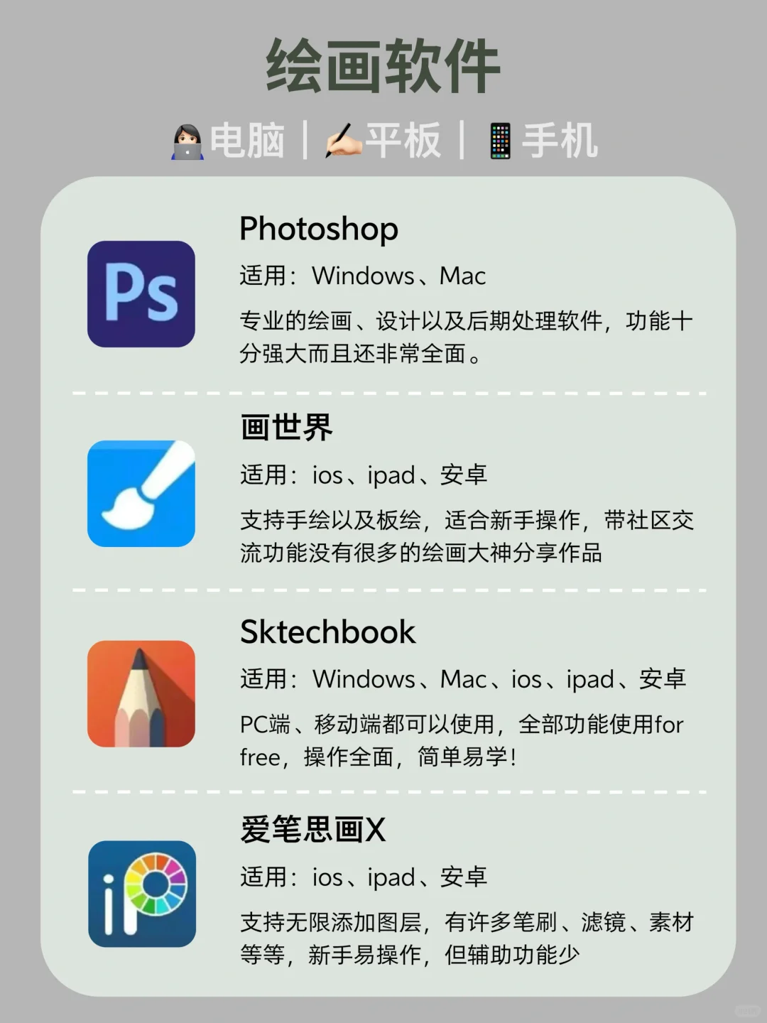 自学绘画必备APP|零基础也能学