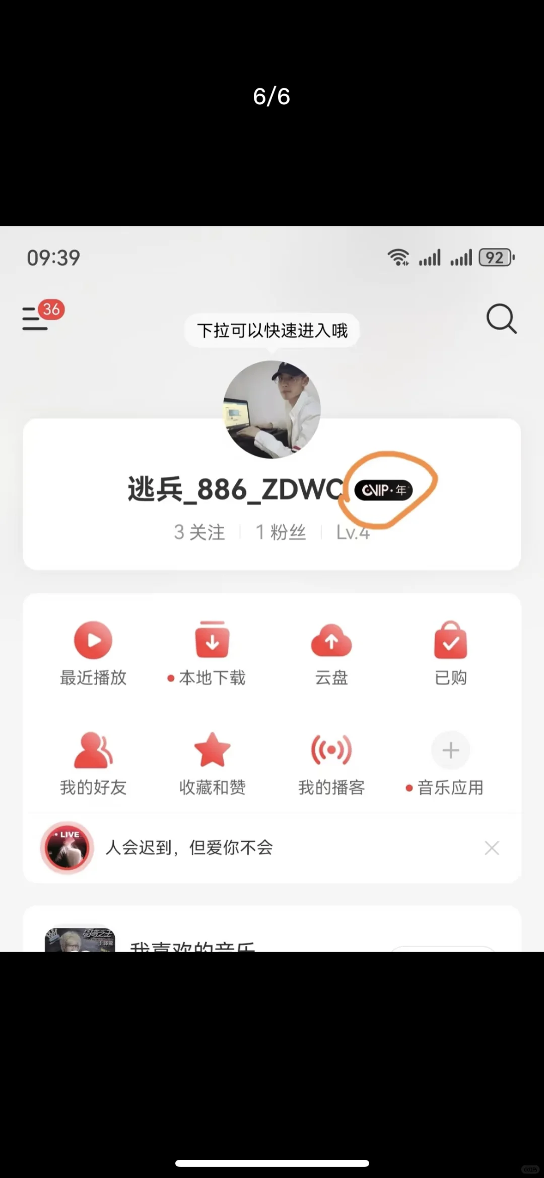 是谁居然还没有网易云黑胶？