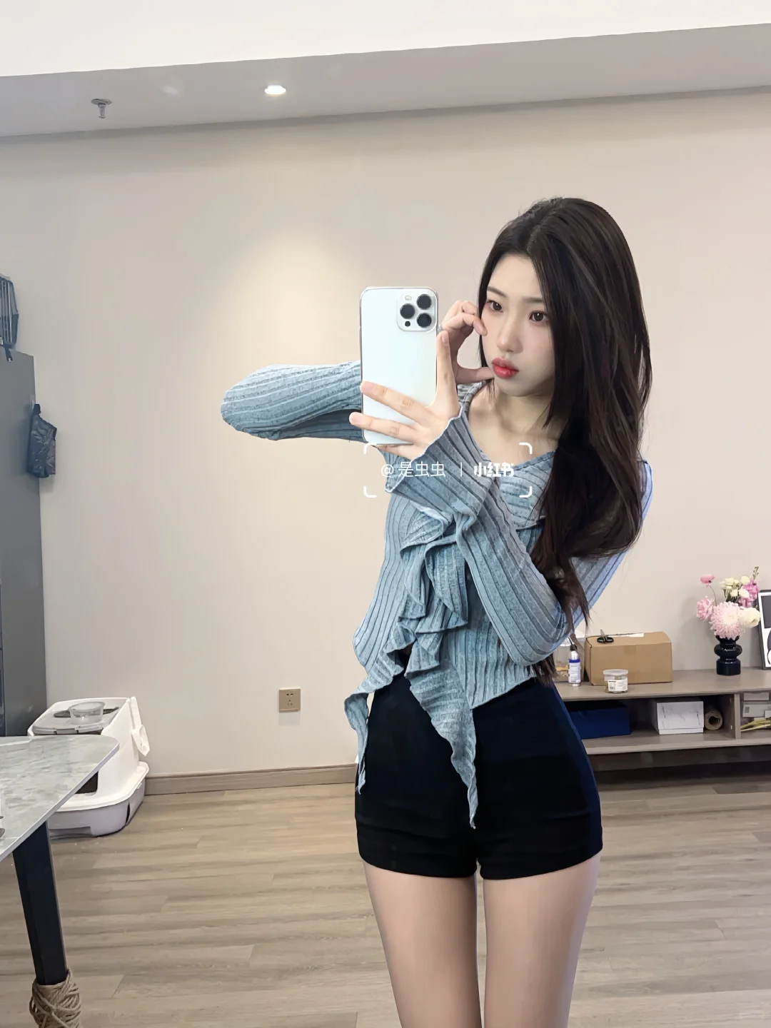 韩里韩气甜妹穿搭～