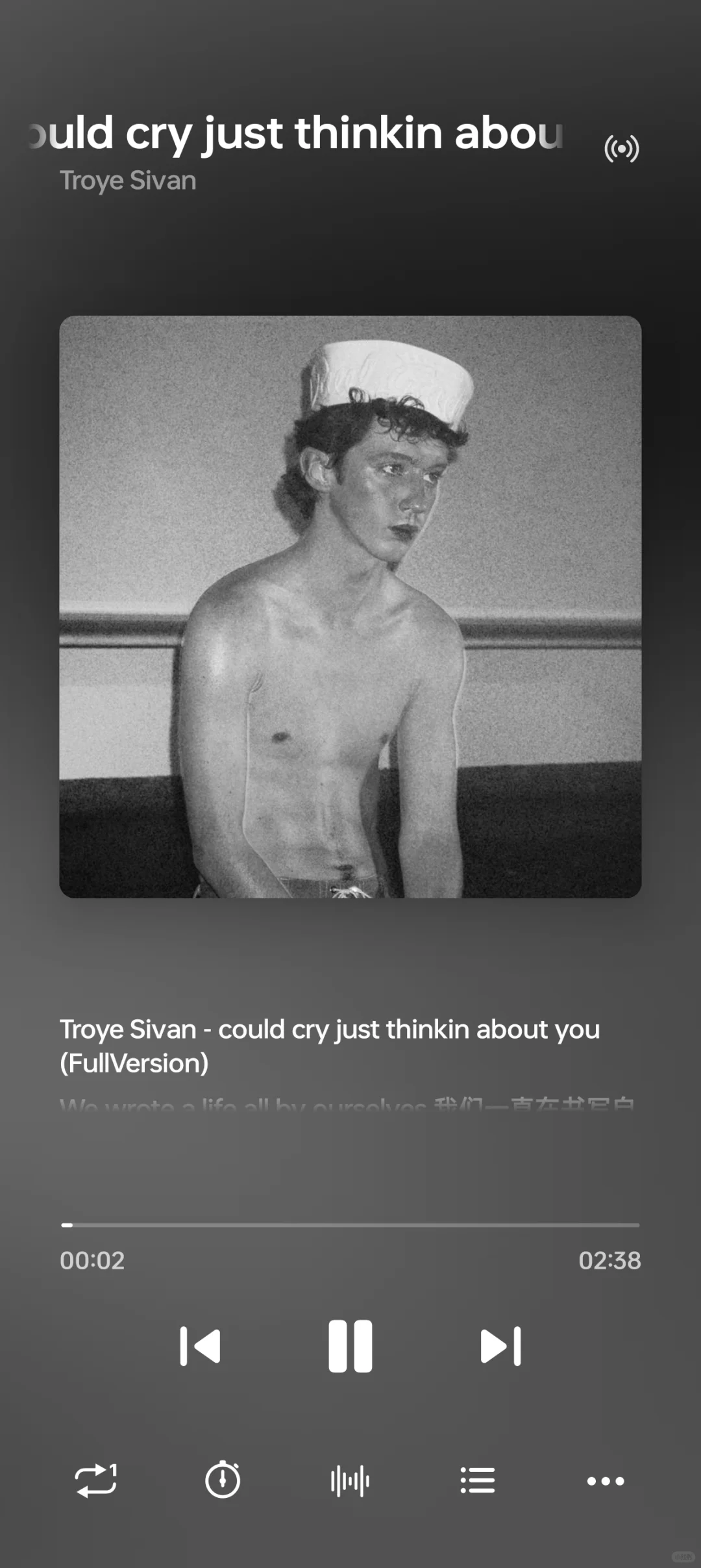 好喜欢这个音乐软件的简洁界面