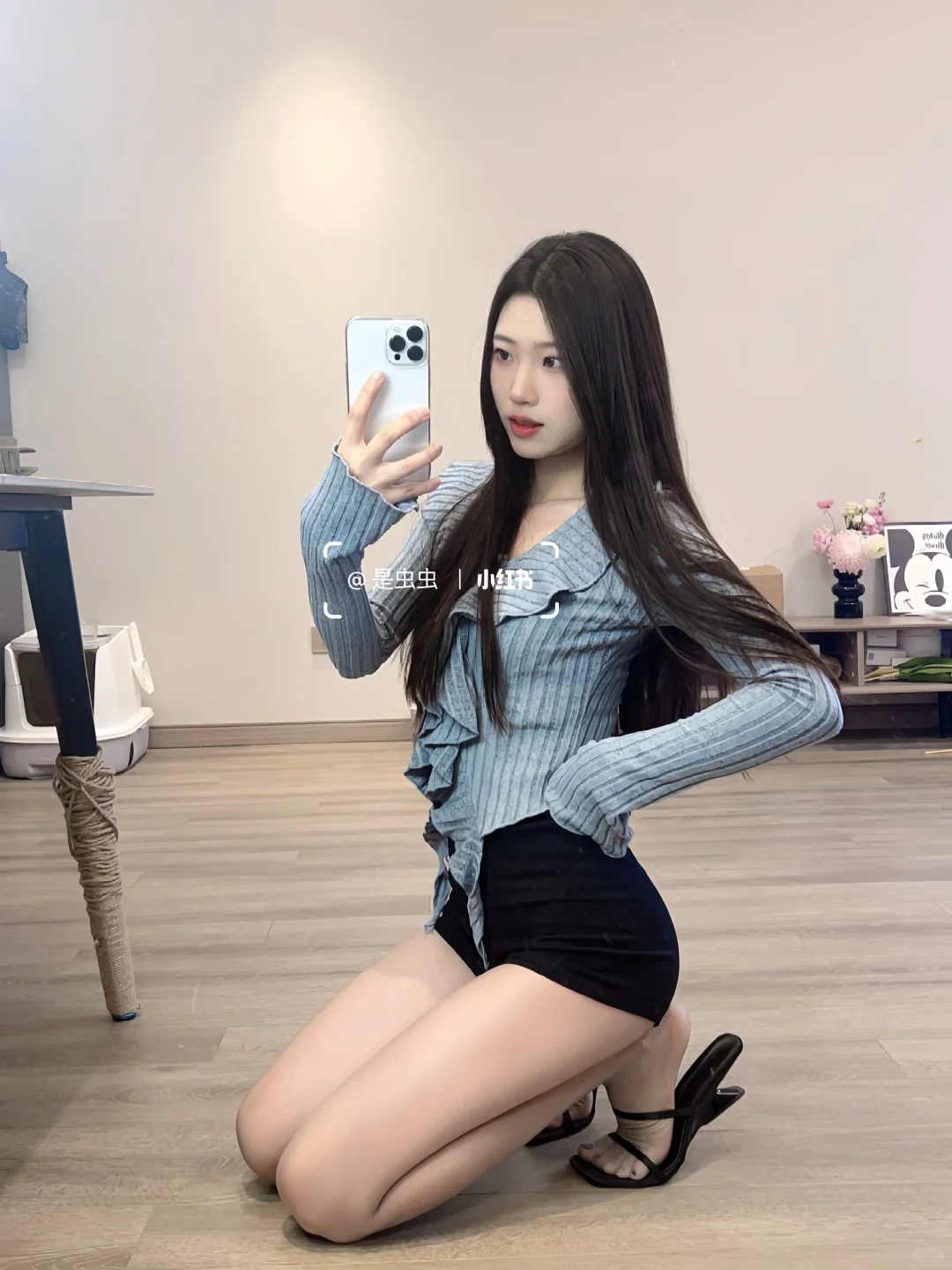 韩里韩气甜妹穿搭～