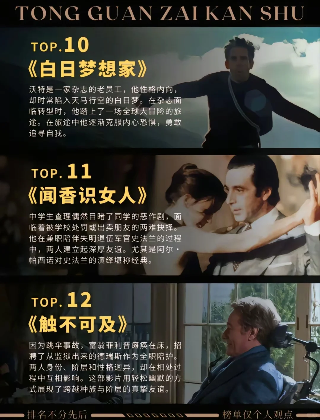 十五部高分电影推荐