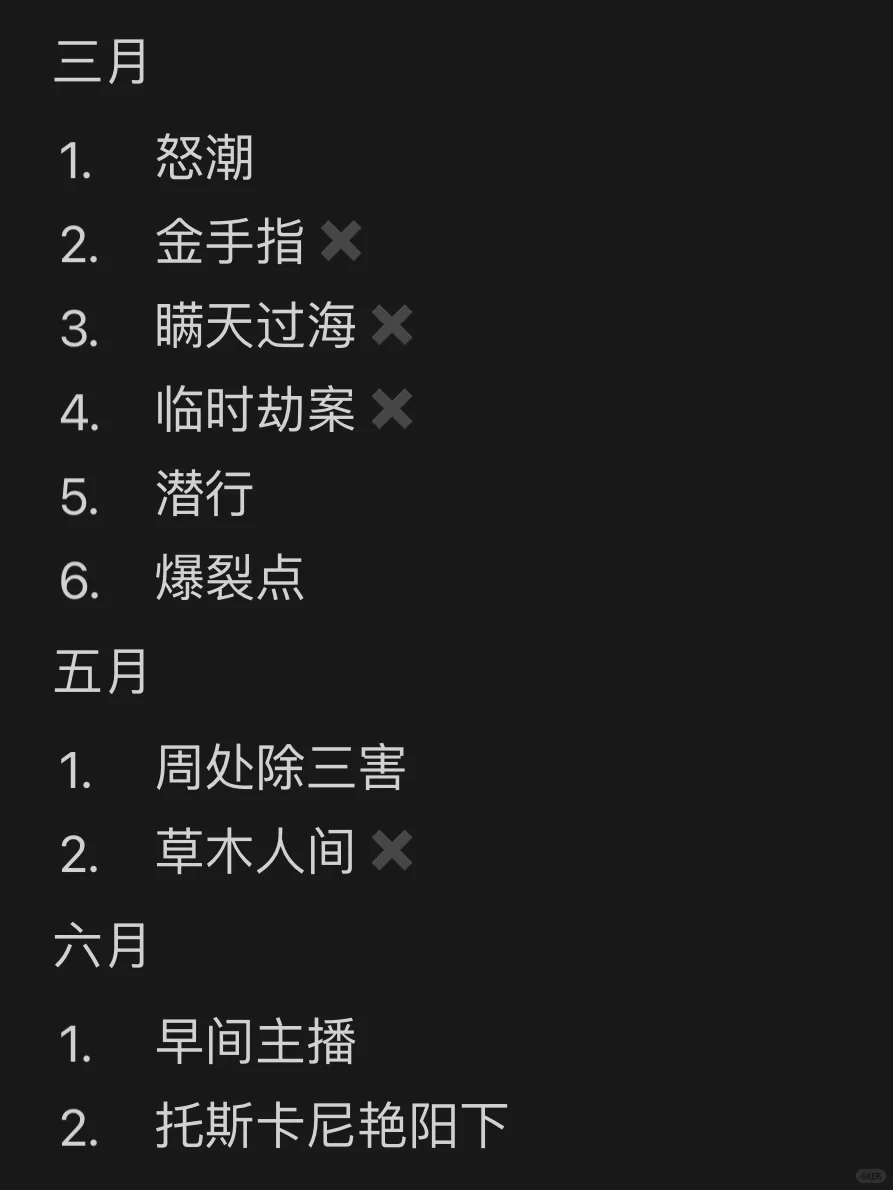 📝看一千部电影：2024年