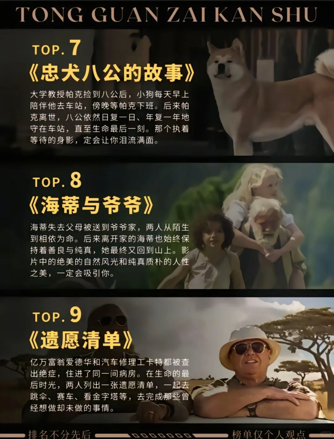 十五部高分电影推荐