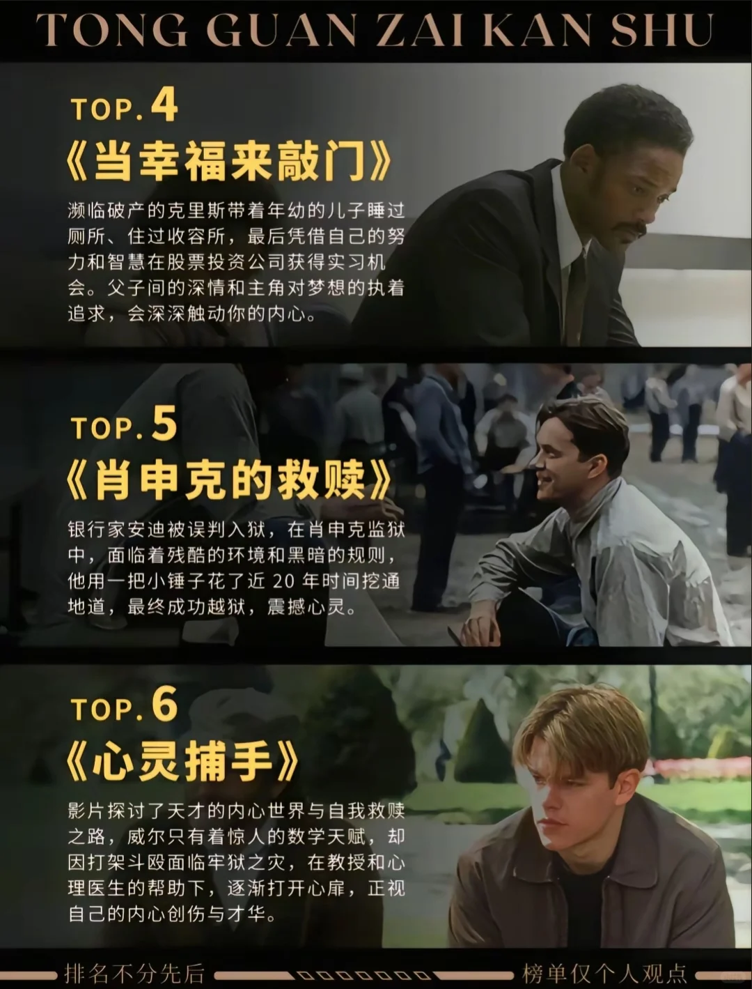 十五部高分电影推荐