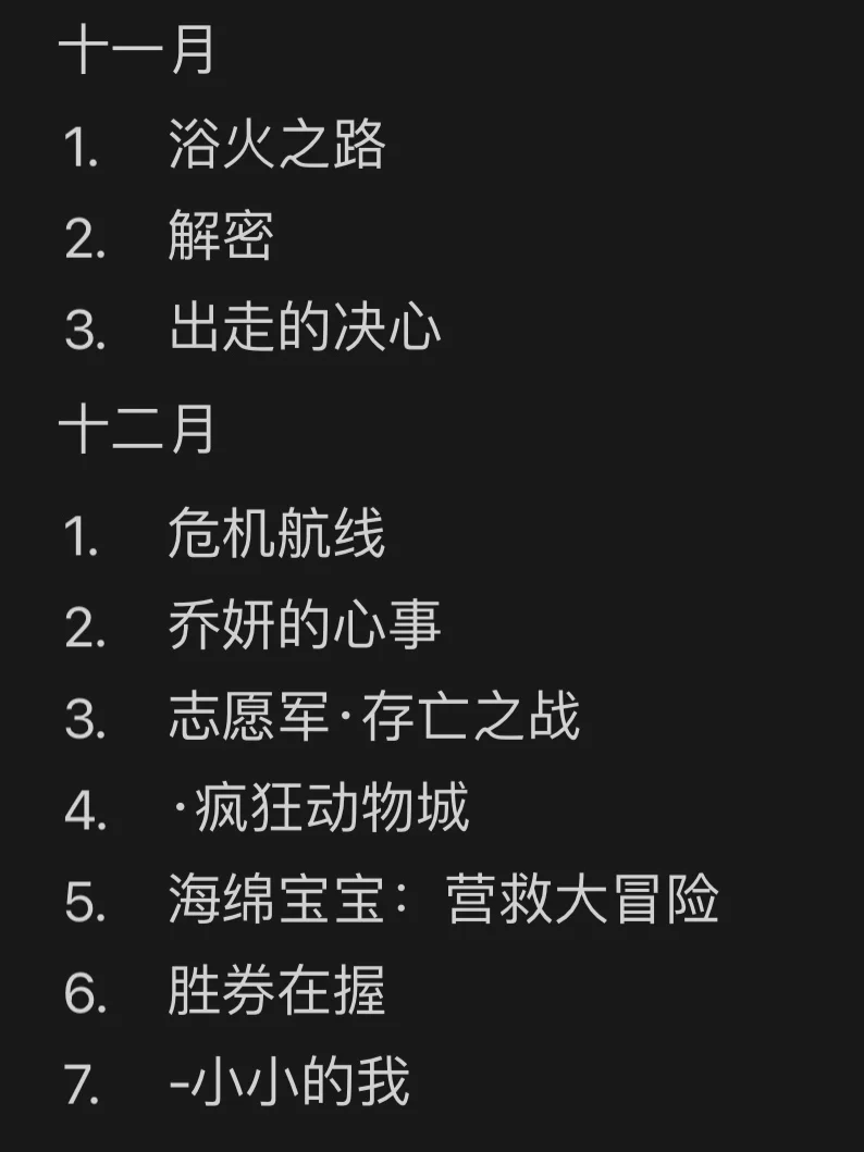 📝看一千部电影：2024年