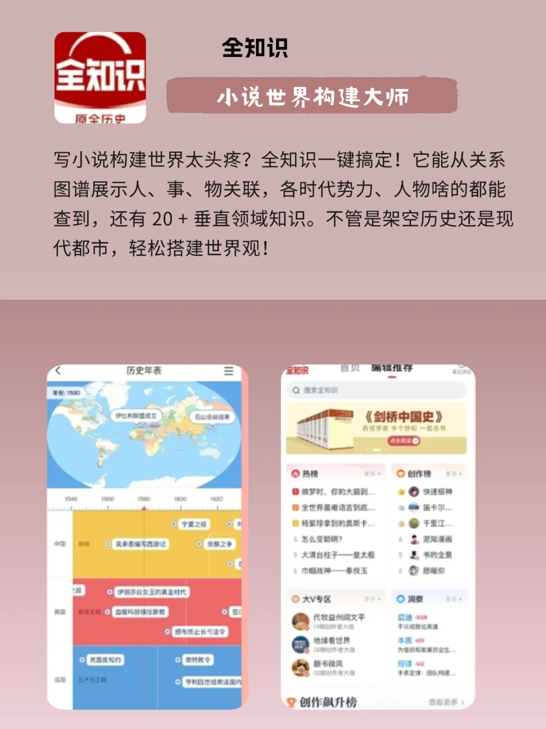 写小说必备9个APP✅素材库✅古代常识✅码字