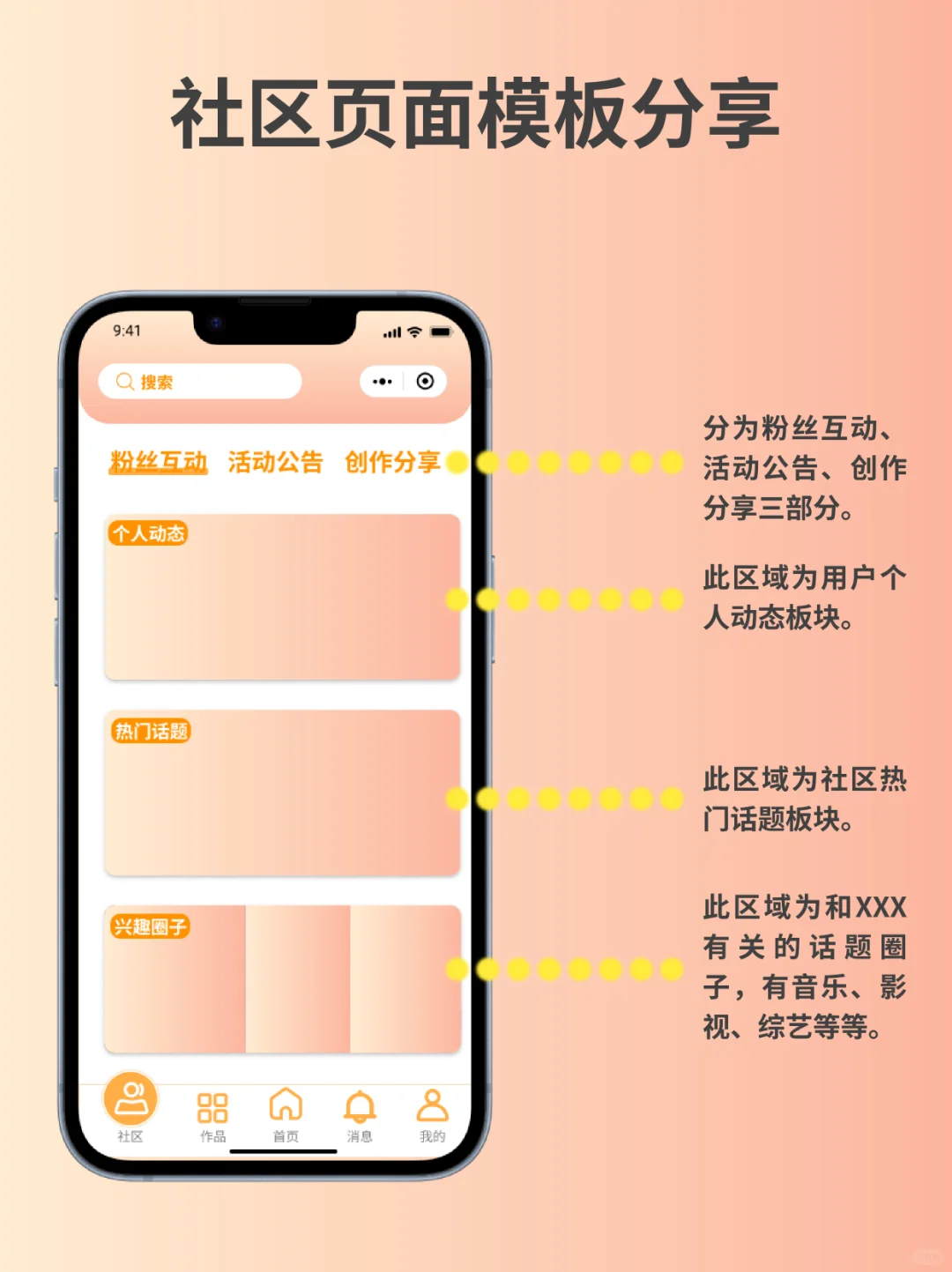 粉丝版APP模板分享，快来看看是不是你要的