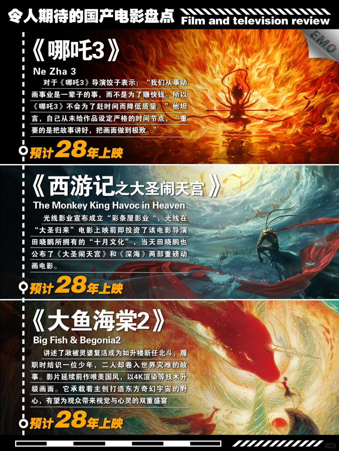 令人期待的国产电影盘点