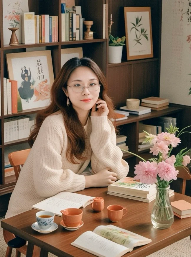 AI作图，简直不要太美，做一张发朋友圈吧