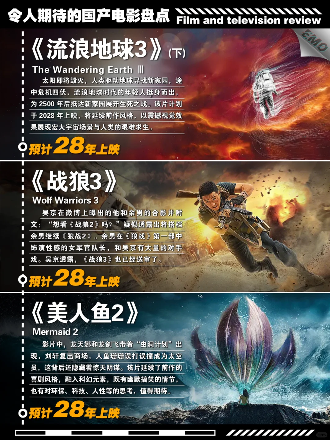 令人期待的国产电影盘点