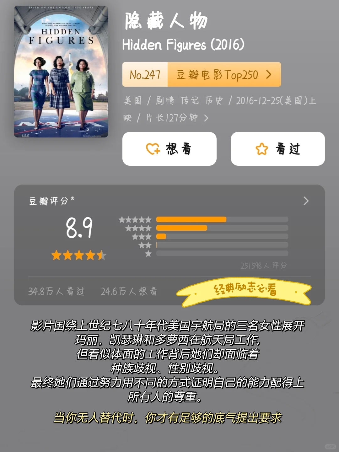 内核不稳的女生，请狂刷这9️⃣部电影🔥