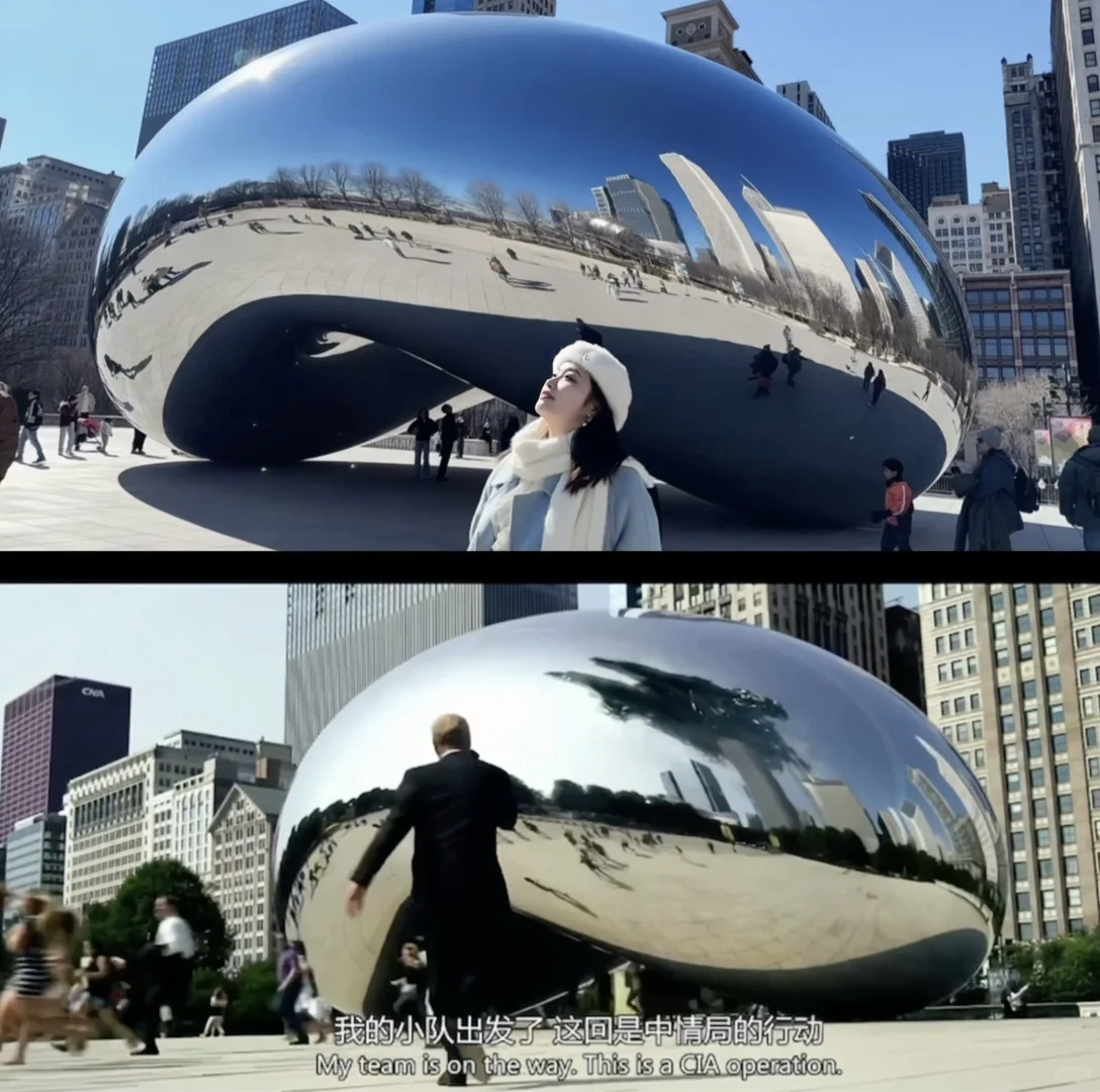 🇺🇸芝加哥citywalk电影取景地同款打卡