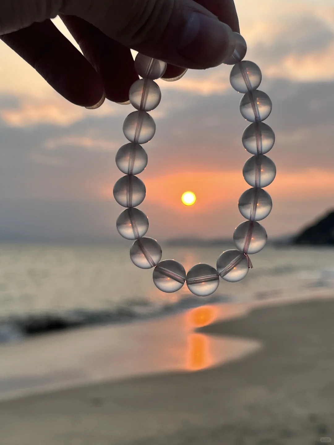 🌆夏日黄昏把水晶拍成电影感！