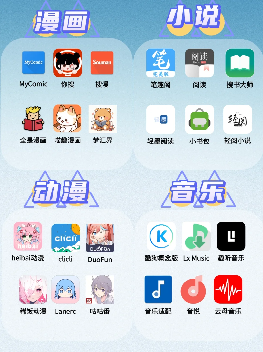 宝藏看漫画小说的软件推荐免费