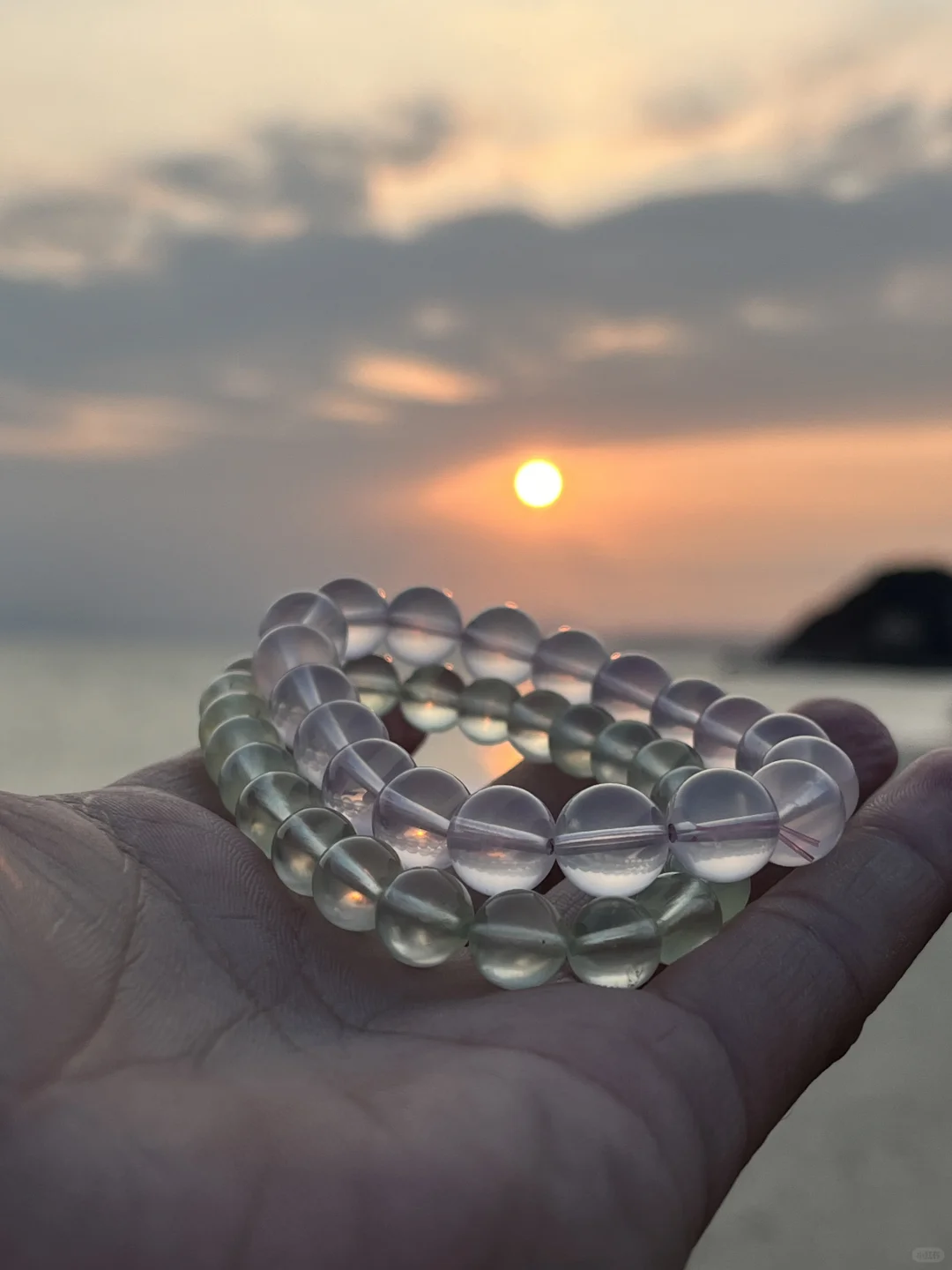 🌆夏日黄昏把水晶拍成电影感！