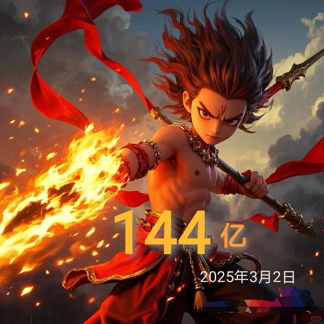 144亿啦！哪吒2票房持续攀升！