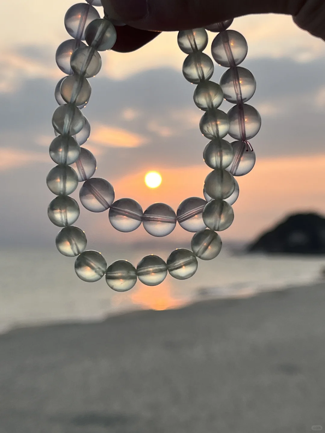 🌆夏日黄昏把水晶拍成电影感！