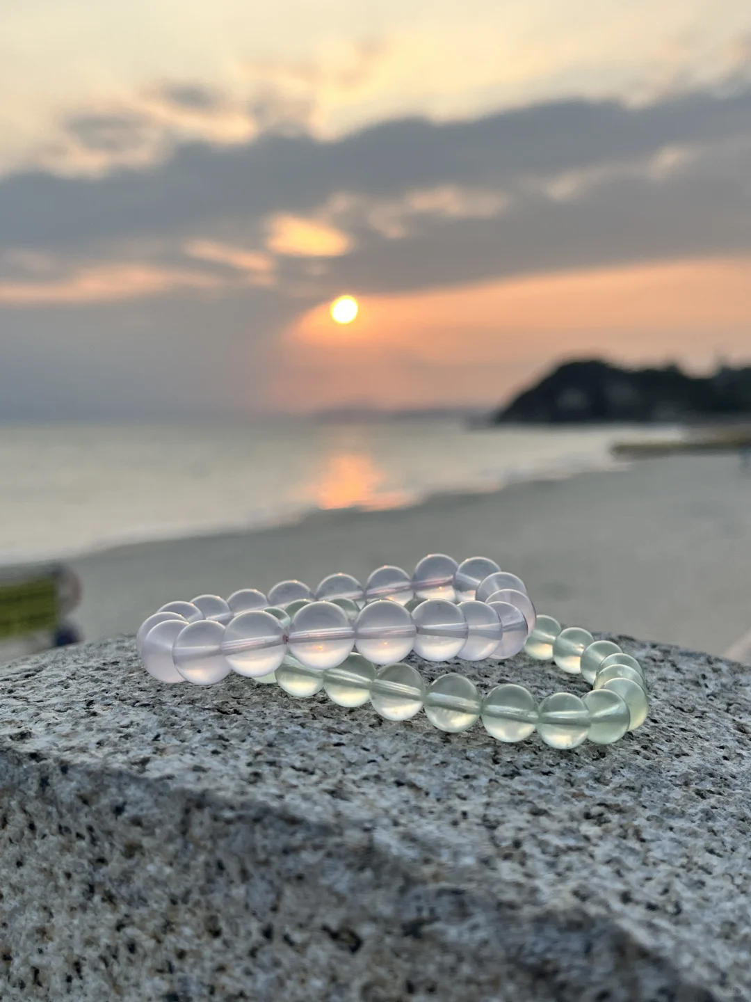 🌆夏日黄昏把水晶拍成电影感！